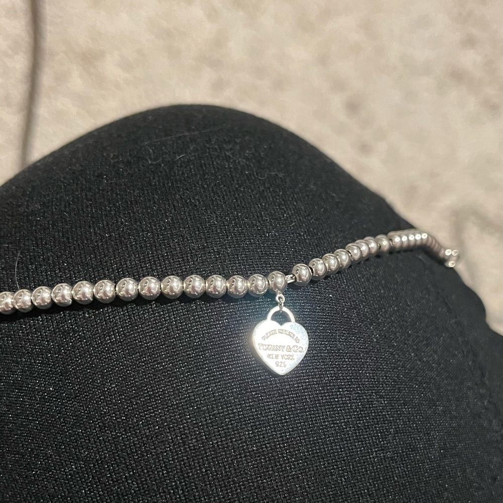 Return to Tiffany bead bracelet